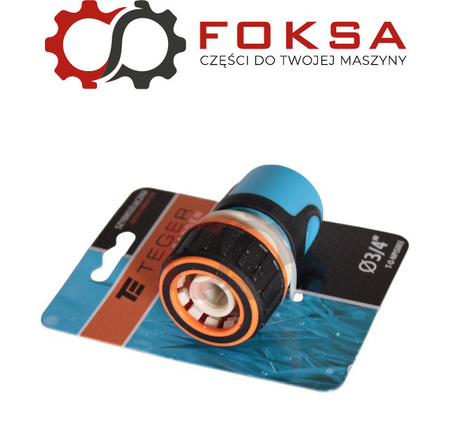 Szybkozłączka 3/4" - bez waterstop Teger