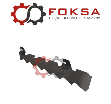 Grzebień wytrząsacza lewy