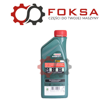 Olej silnikowy Castrol Magnatec 5w40 C3 SL/CL 1l