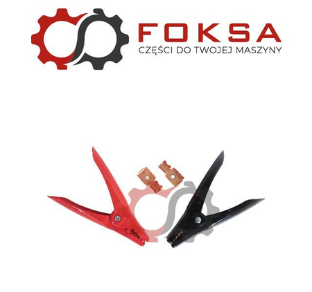 Zacisk akumulatora / krokodylek duży 2szt