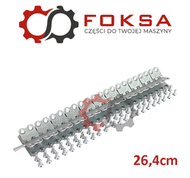 Spinka pasa prasy rolującej - 264mm, 11 elementów