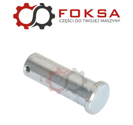 Sworzeń dolny wieszaka z kołnierzem