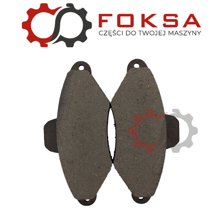 Klocki hamulcowe przód kpl. 2szt. CAT