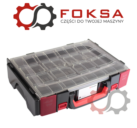 System kaset narzędziowych z przezroczystą pokrywą WURTH