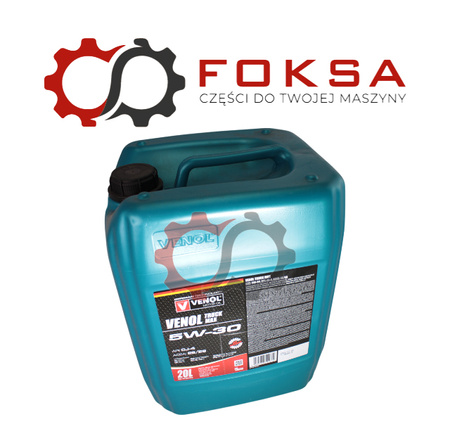 Olej silnikowy syntetyczny - 5W30 20L VENOL Truck Max