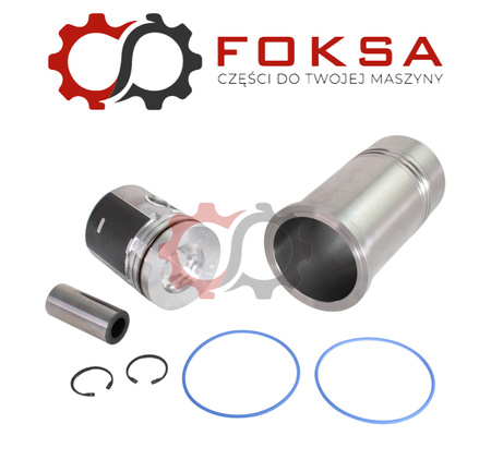 Zestaw naprawczy silnika - tłok + tuleja + pierscienie