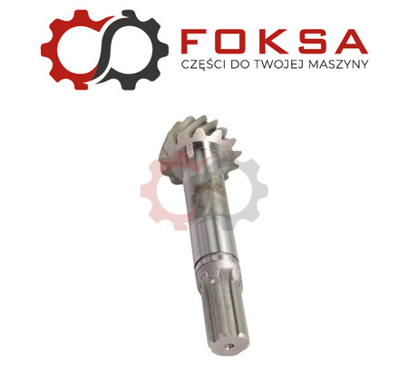 Wałek ataku z kołem talerzowym