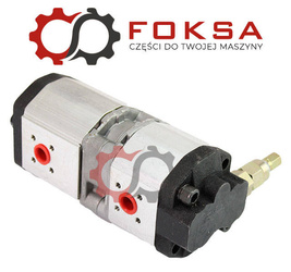 Pompa hydrauliczna dwusekcyjna