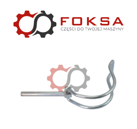 Zawleczka rurkowa 4,5x40mm - max. średnica rury 36mm