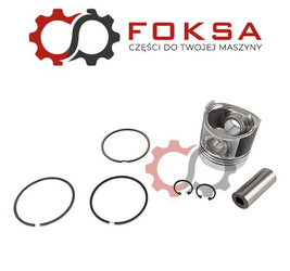 Tłok z pierścieniami KMP