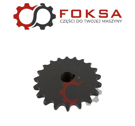 Zębatka podwójna napędu podbieracza