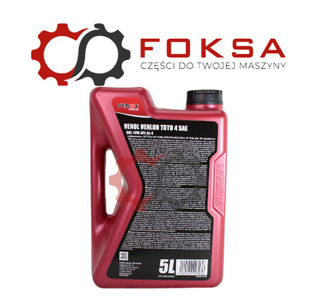 Olej hydrauliczno-przekładniowy Venol TDTO-4 10W 5L