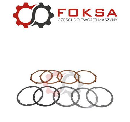 Zestaw tarcz kosza sprzęgłowego