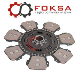 Tarcza sprzęgła z tłumikiem drgań