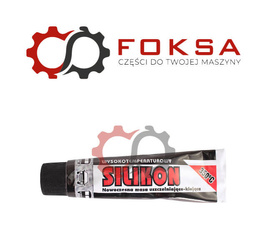 Silikon wysokotemperaturowy czarny 80g