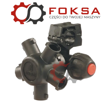 Arag - Uchwyt dyszy pięcioczęściowy do rury 20 mm