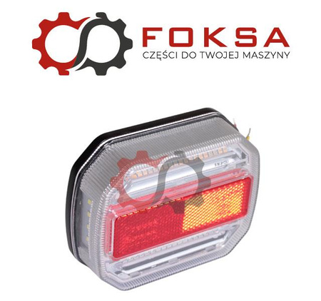 Tylna lampa zespolona LED z dynamicznym kierunkowskazem - prawa