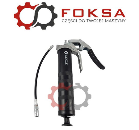 Smarownica / towotnica pistoletowa HD Groz, z wężykiem