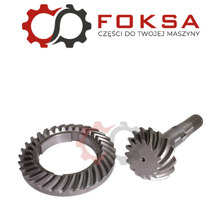 Wałek ataku z kołem talerzowym PQ