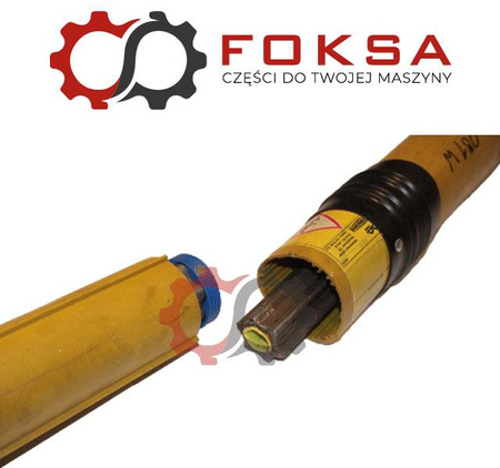 Wałek przekazu mocy PTO z flanszą Walterscheid