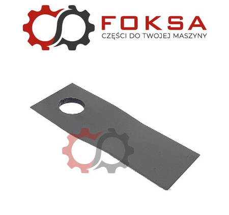 Nożyk kosiarki rotacyjnej - lewy