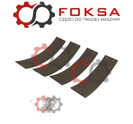 Zestaw okładzin hamulcowych