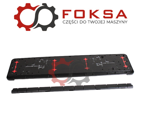 Ramka tablicy rejestracyjnej WURTH