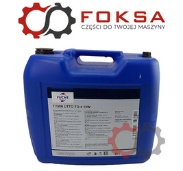 Olej hydrauliczno-przekładniowy TITAN UTTO TO-4 SAE 10W FUCHS