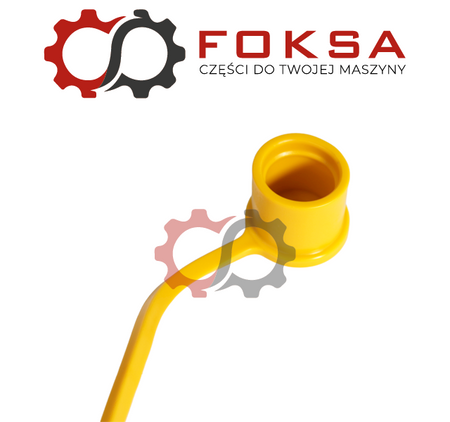 Zatyczka wtyczki hydraulicznej / Zatyczka przeciwkurzowa - żólta
