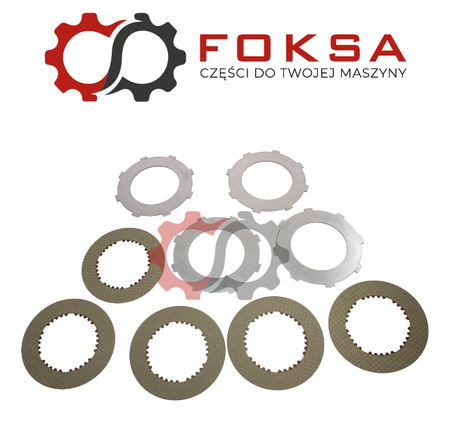 Zestaw tarczek i przekładek sprzęgła