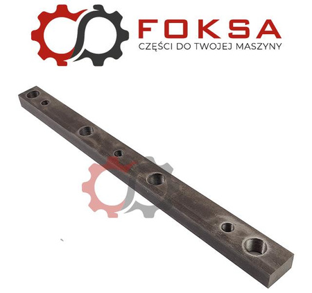 Listwa nożowa gwintowana