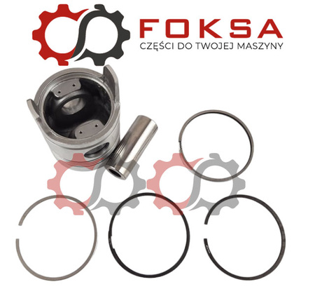 Tłok z pierścieniami