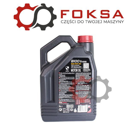 Olej silnikowy 5W40 Motul X-Cess 8100 5L
