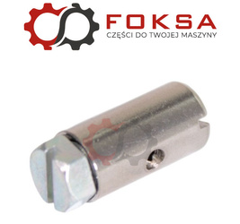 Końcówka naprawcza linki, skręcana - otwór 2,3mm, zew. 8mm