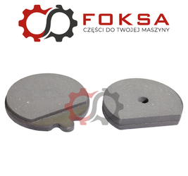 Klocki hamulca ręcznego okrągłe