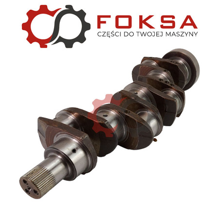 Wał korbowy silnika z panewkami