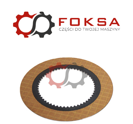 Tarcza hamulcowa przedniej osi