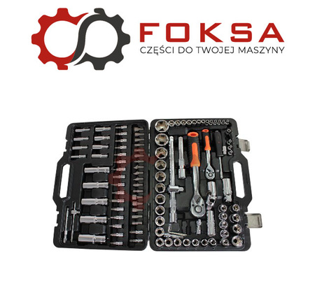 Zestaw kluczy nasadowych 108 szt TEGER