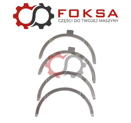 Zestaw półpierścieni oporowych