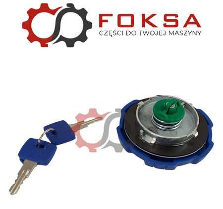 Korek zbiornika z kluczykiem