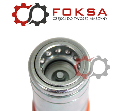 Szybkozłącze hydrauliczne gniazdo FASTER z nakrętką kontrującą