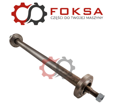 Wałek przedni kompletny taśmy łańcucha