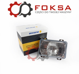 Reflektor przedni prawy / lewy z żarówką