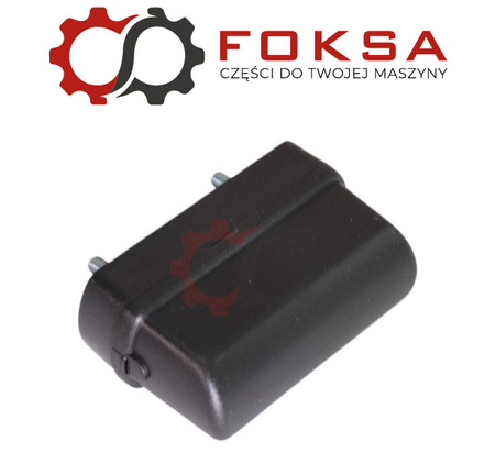 Lampa oświetlenia tablicy rejestracyjnej - obudowa czarna