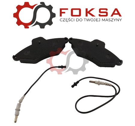 Klocki hamulcowe przód kpl. 2szt. CAT