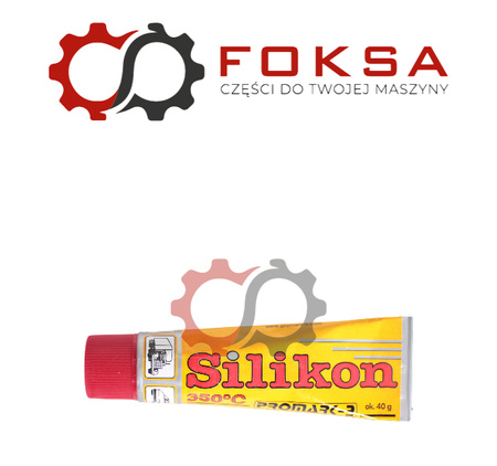 Silikon wysokotemperaturowy czerwony 40g