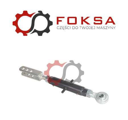 Wieszak ramienia podnośnika z regulacją