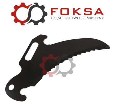 Nóż przyczepy samozbierajacej