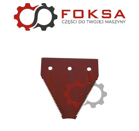 Nożyk kosy górnonacinany STD