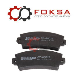 Zestaw klocków hamulcowych (2 szt)